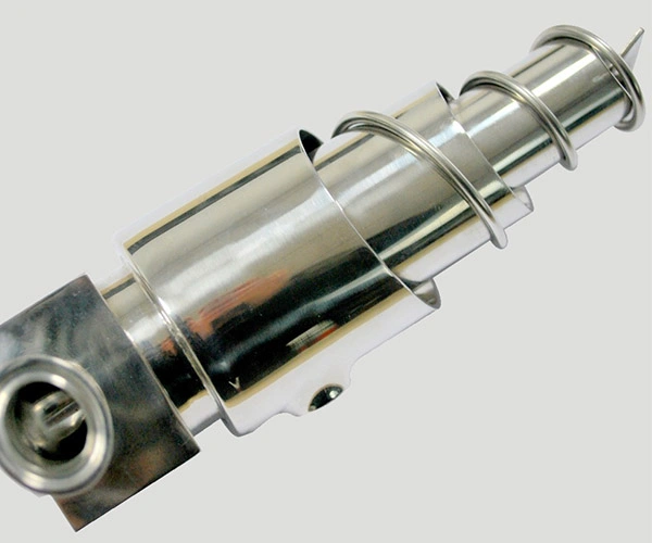 Intercambiador de calor sanitario de tubo dentro de tubo 