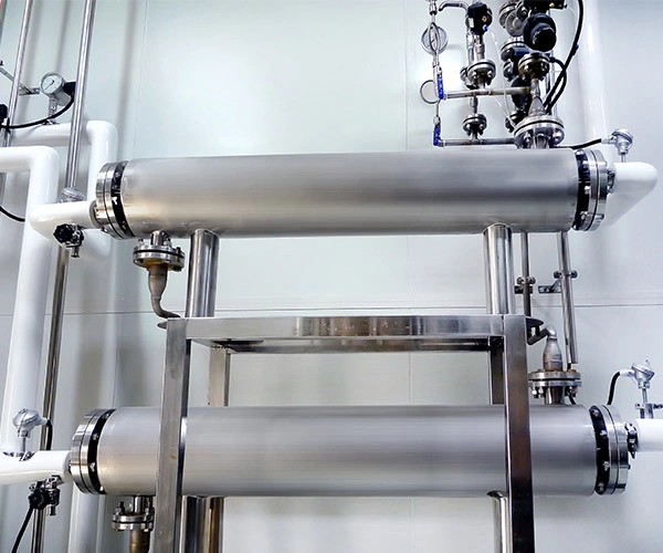 Intercambiador de calor sanitario de carcasa y tubos