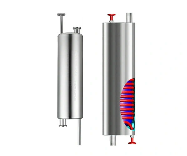 Condensador de muestras de vapor puro